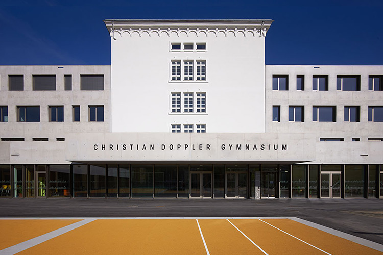 Signaletik Christian Doppler Gymnasium