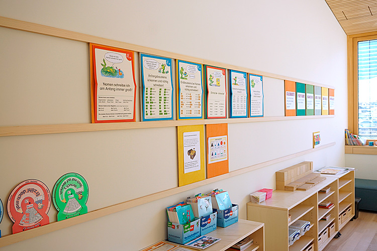 Volksschule Andelsbuch Leitsystem Signaletik